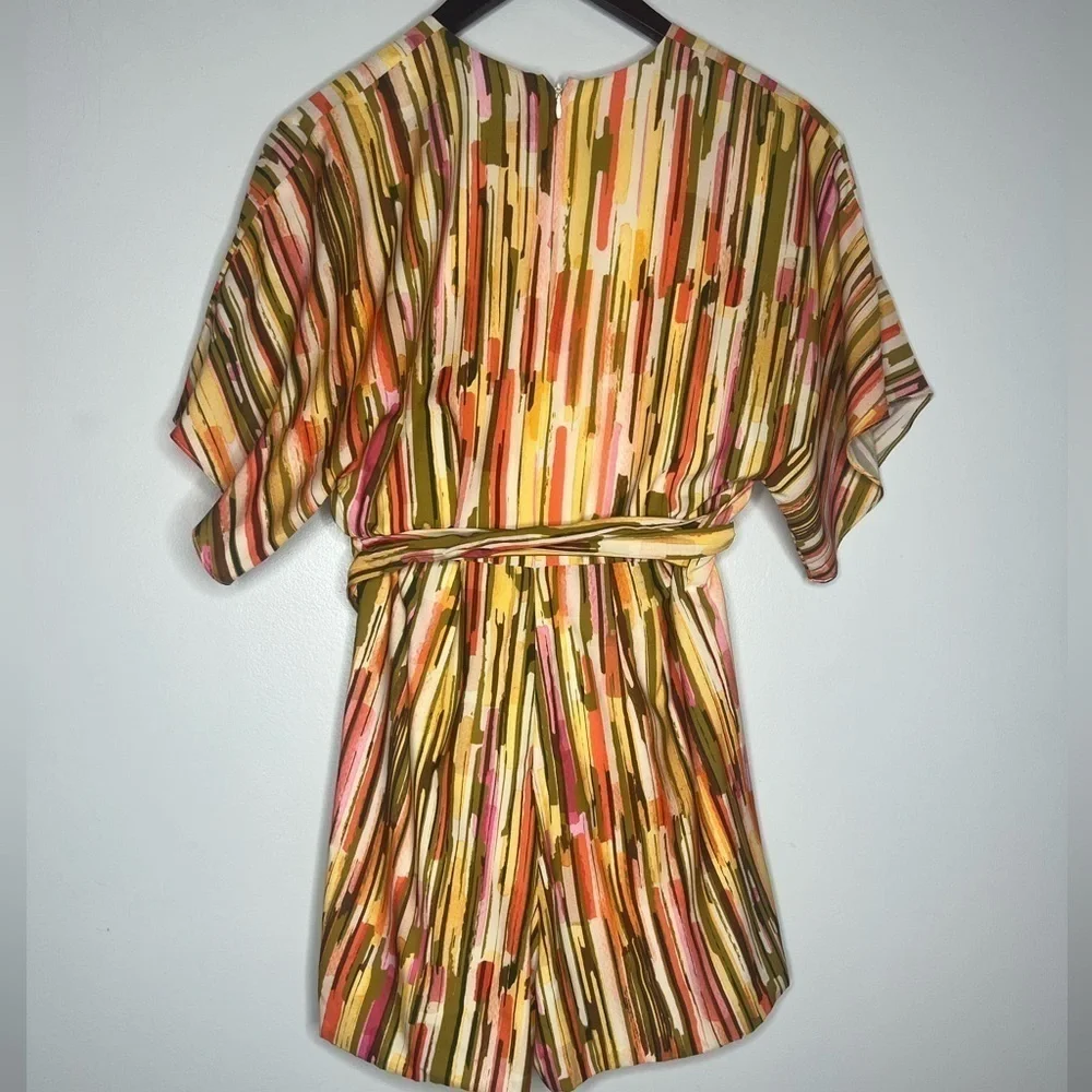 Slate & Willow Striped Elliott Romper